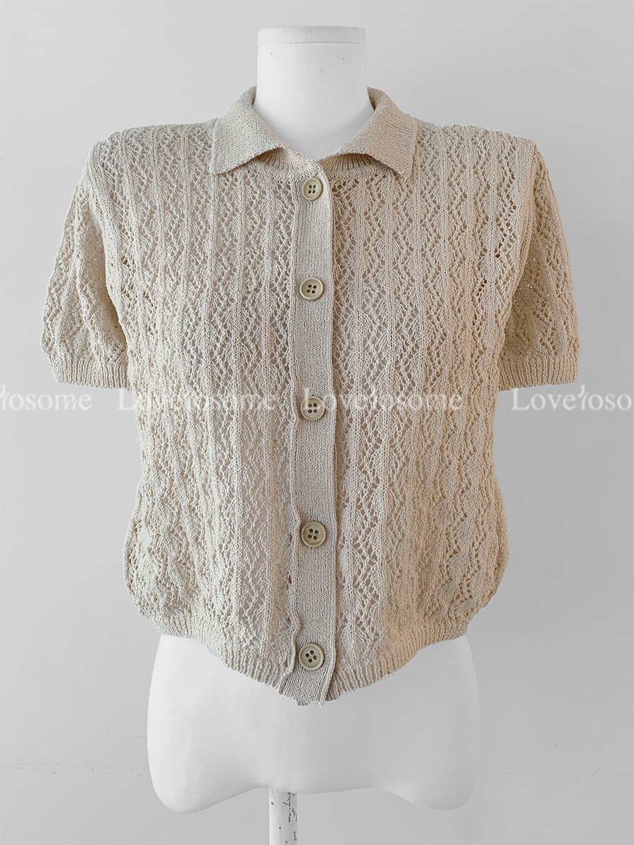 카디건 크림 색상 이미지-S2L3