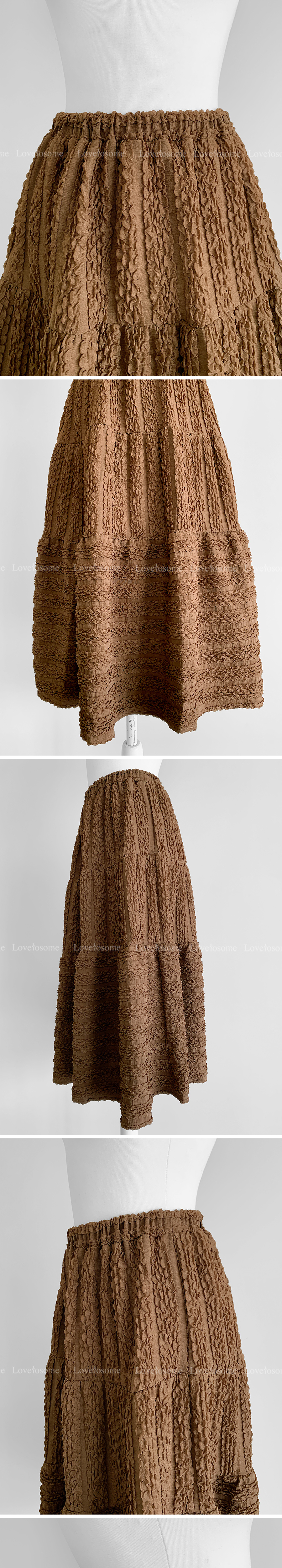 롱 스커트 브라운 색상 이미지-S2L5