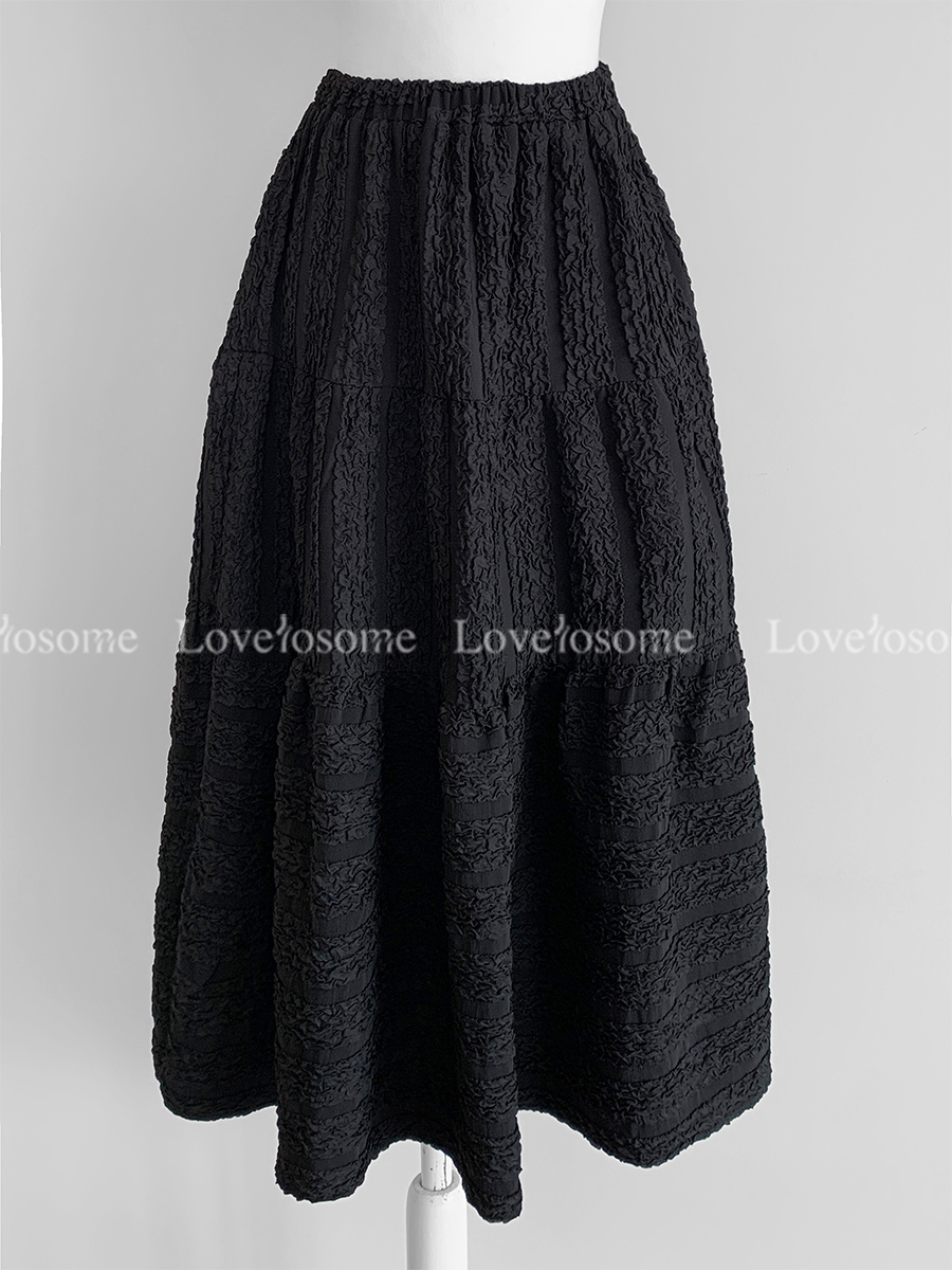 롱 스커트 차콜 색상 이미지-S2L4