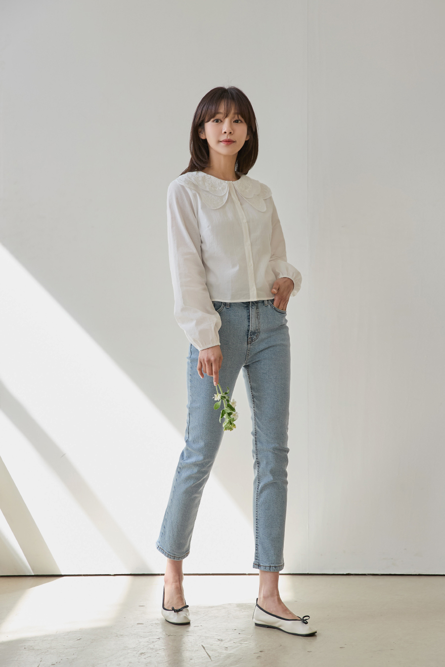 바지 모델 착용 이미지-S2L4