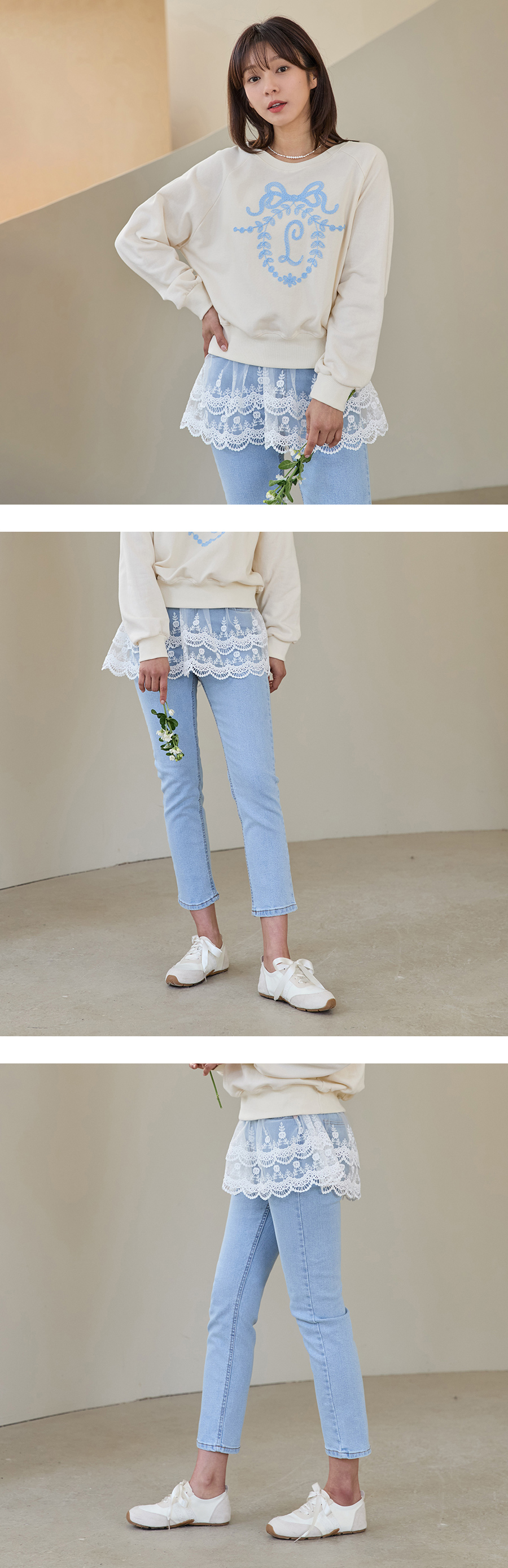 바지 모델 착용 이미지-S1L9