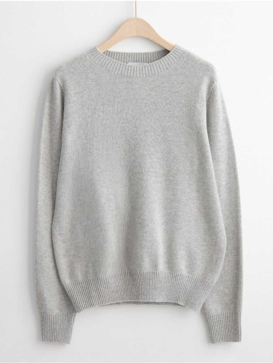 긴팔 티셔츠 그레이 색상 이미지-S1L26