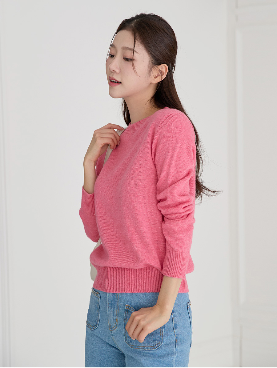 긴팔 티셔츠 모델 착용 이미지-S1L14