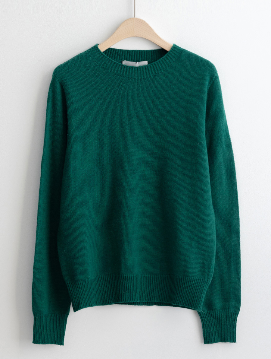 긴팔 티셔츠 청록 색상 이미지-S1L22