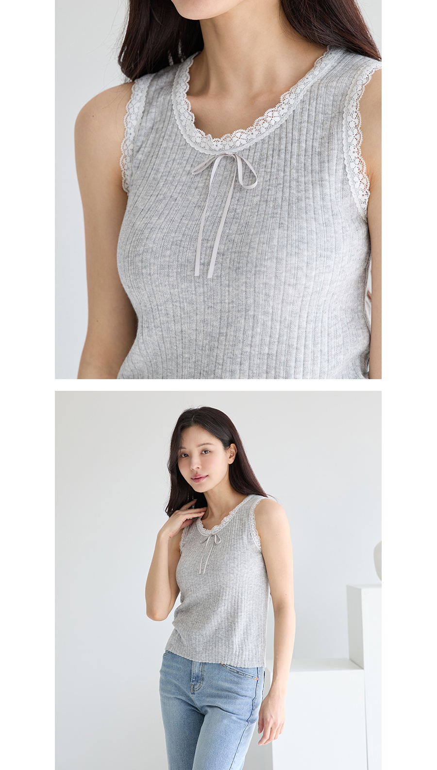 카디건 모델 착용 이미지-S1L11