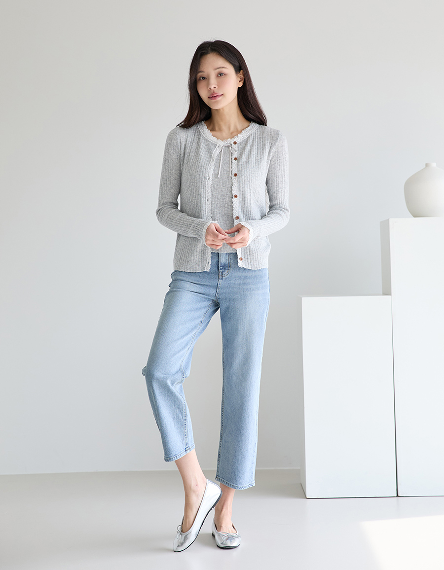카디건 모델 착용 이미지-S1L8