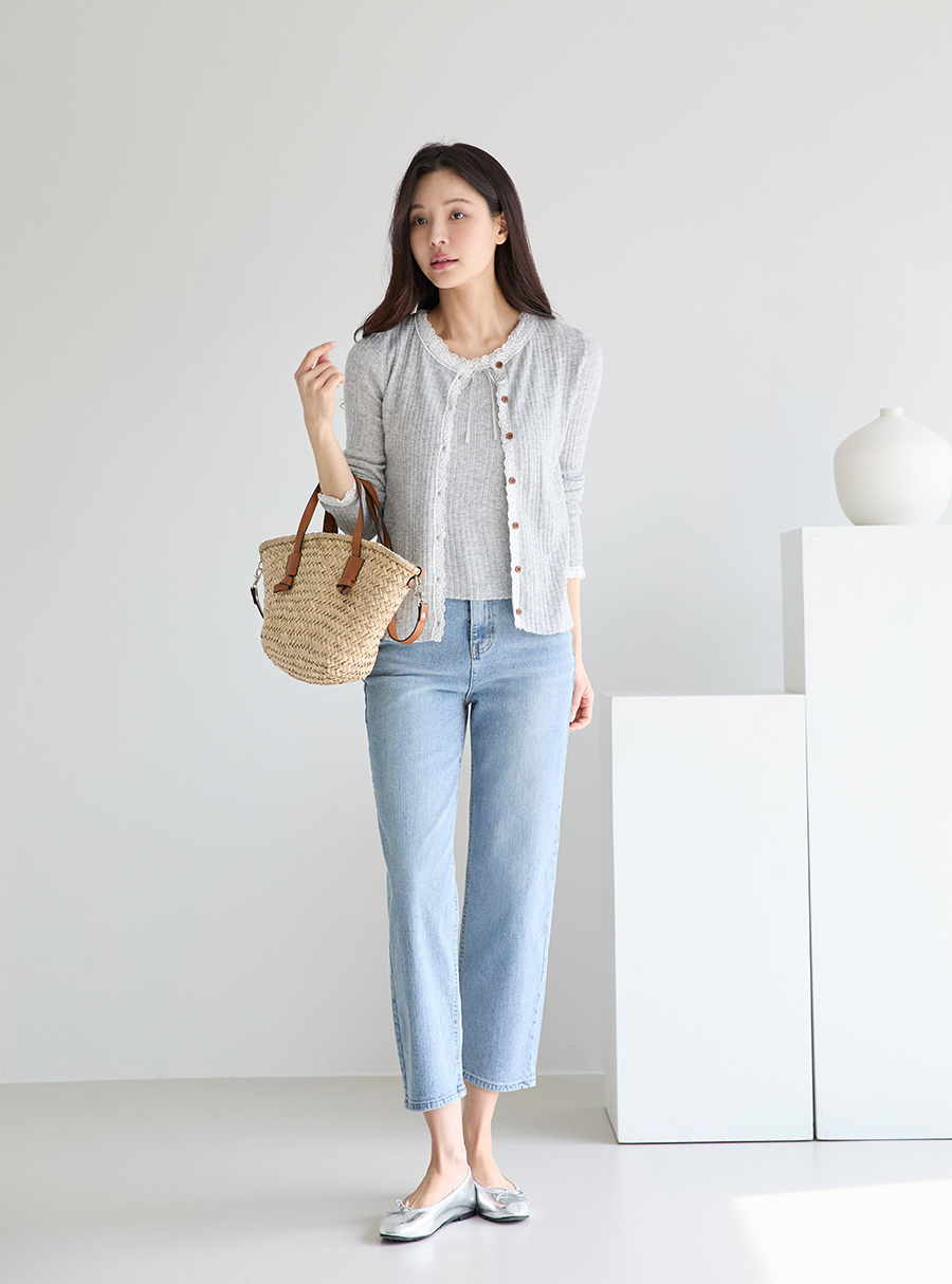 카디건 모델 착용 이미지-S1L6