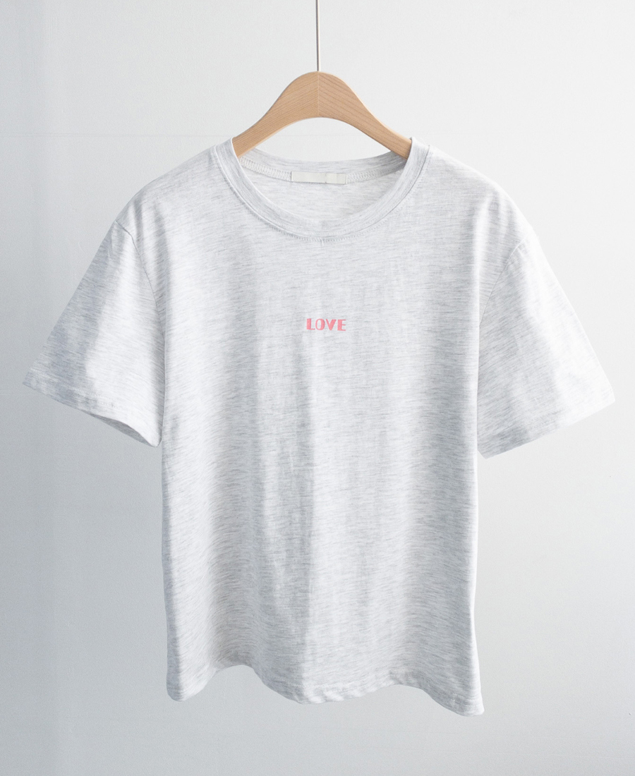 반팔 티셔츠 화이트 색상 이미지-S1L26