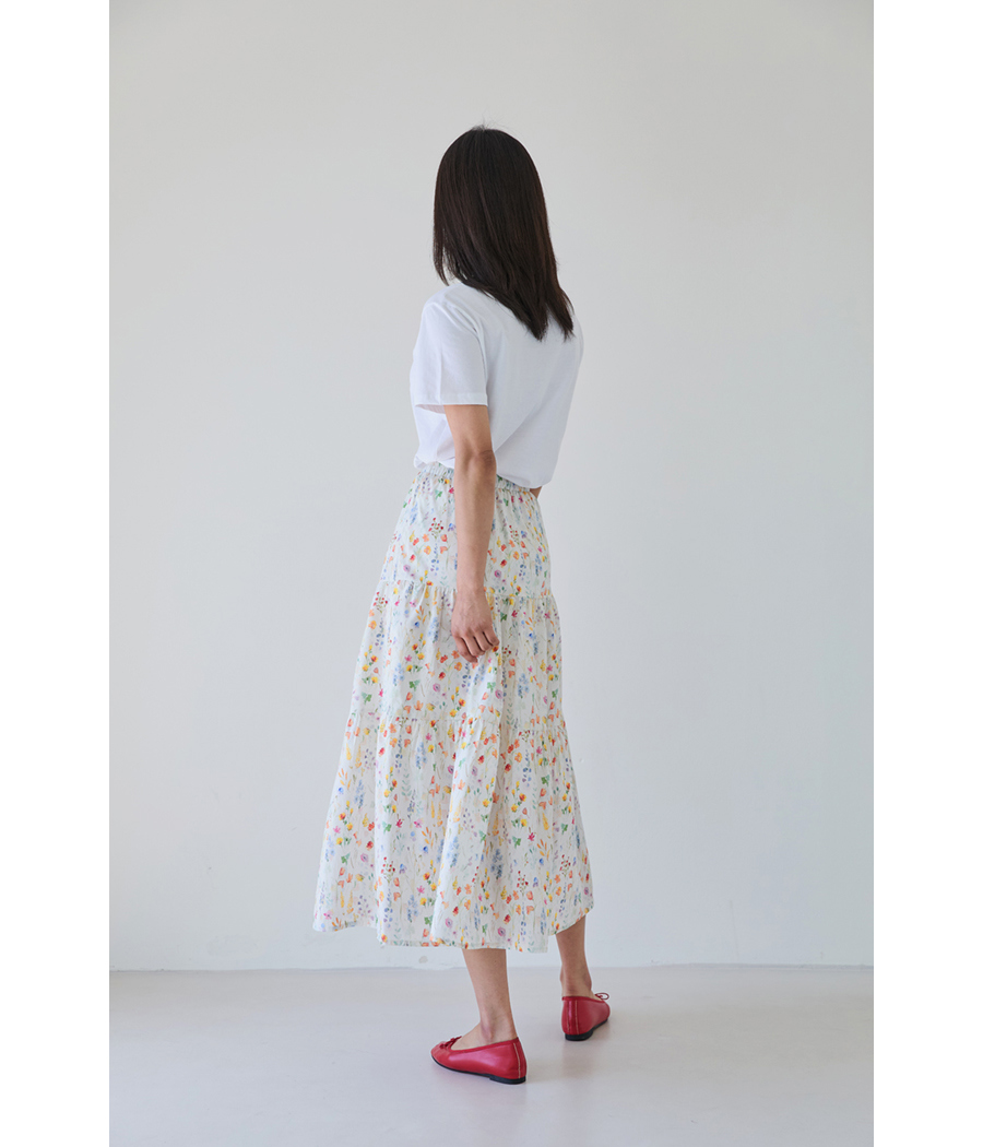 반팔 티셔츠 모델 착용 이미지-S1L14