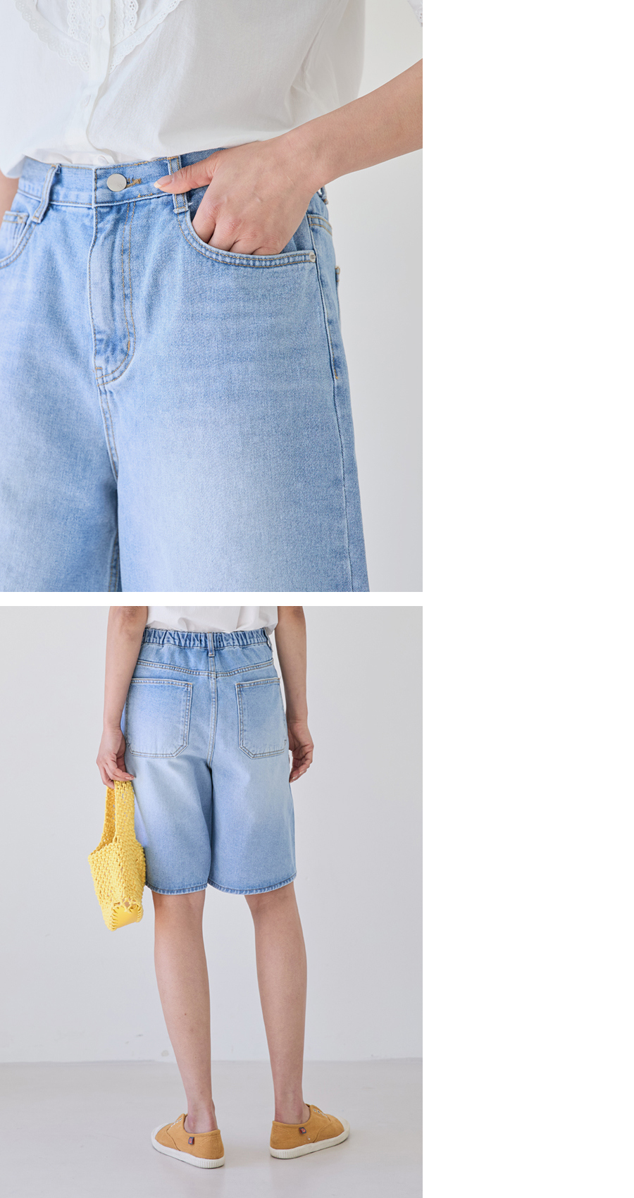 반바지 모델 착용 이미지-S1L5