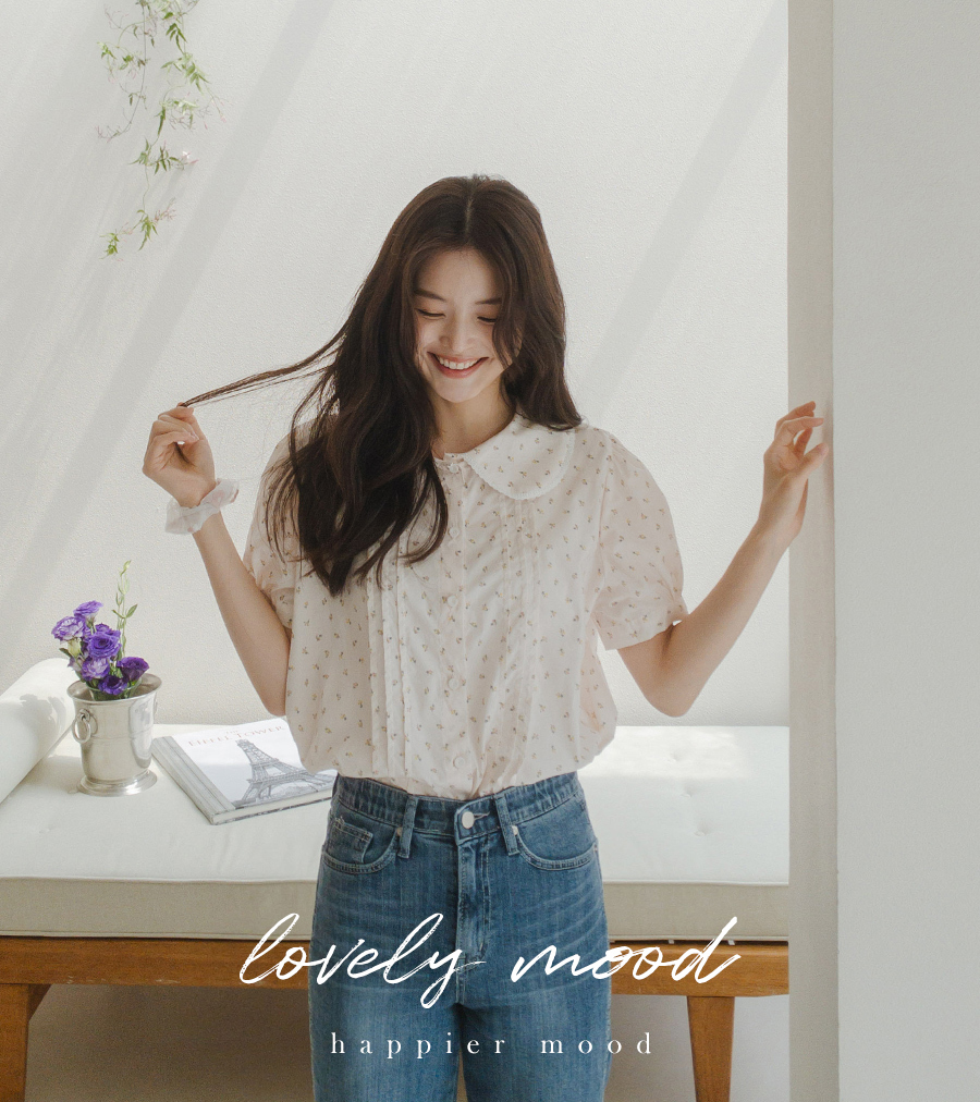긴팔 티셔츠 모델 착용 이미지-S2L1