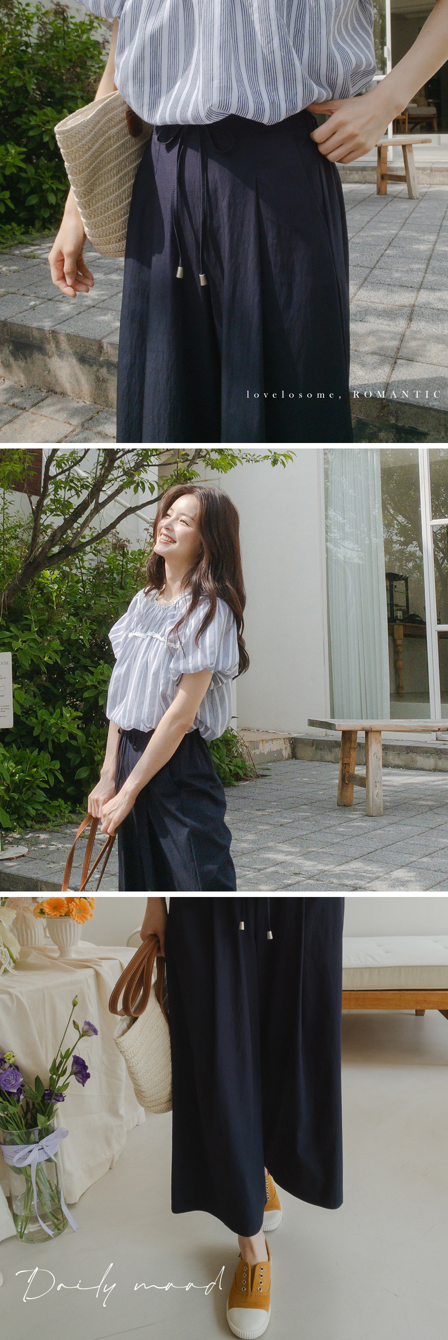 롱 스커트 모델 착용 이미지-S2L9