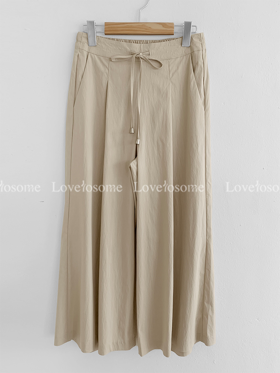 롱 스커트 크림 색상 이미지-S2L19