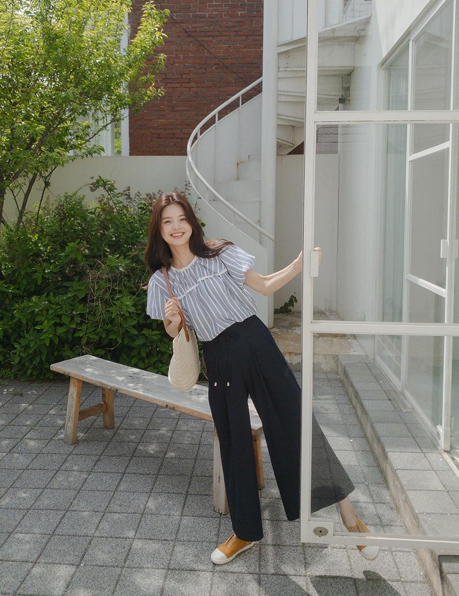 롱 스커트 모델 착용 이미지-S2L13