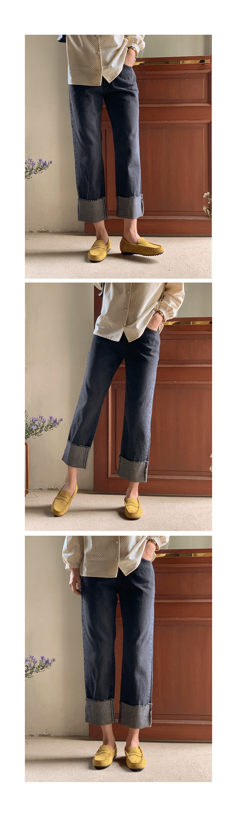 바지 모델 착용 이미지-S3L2