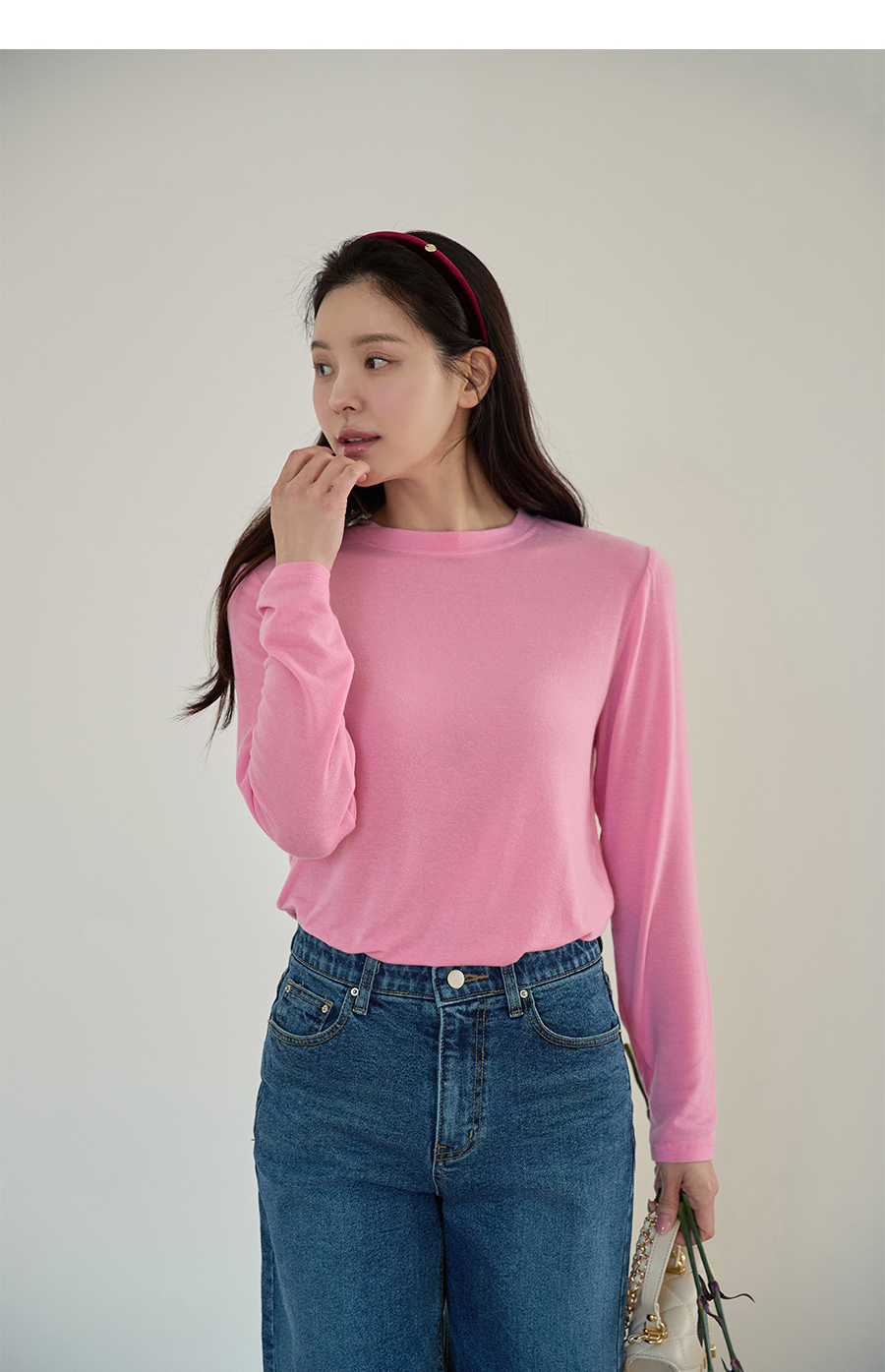 바지 모델 착용 이미지-S1L9