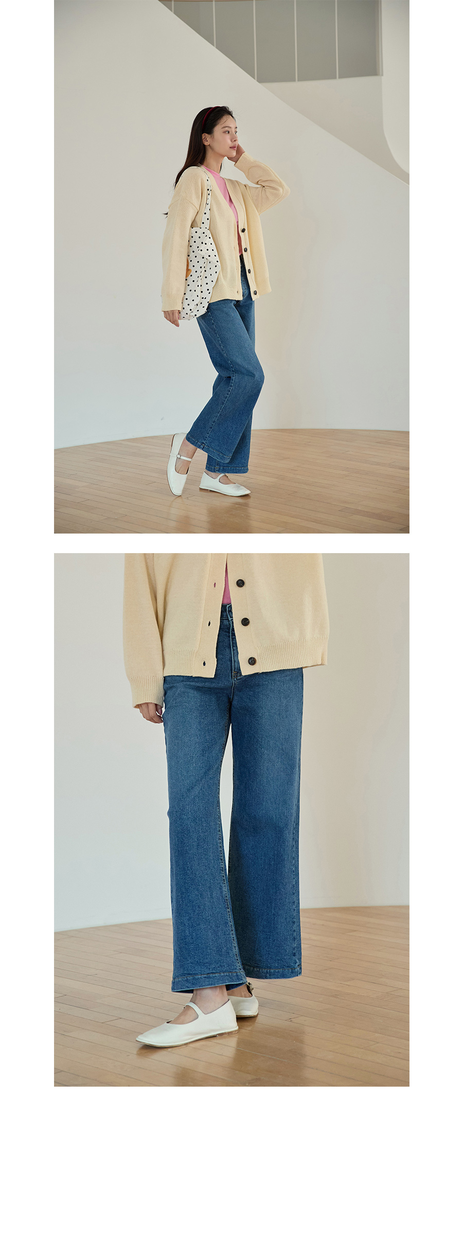 바지 모델 착용 이미지-S1L21