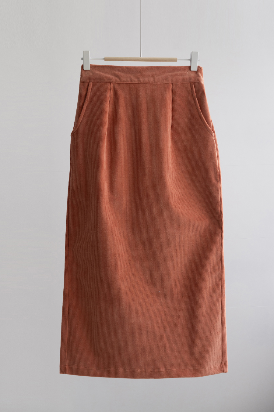 치마 브라운 색상 이미지-S1L32