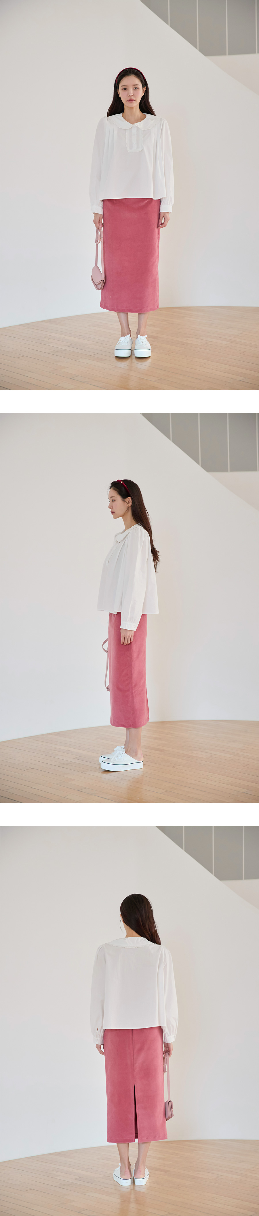 치마 모델 착용 이미지-S1L21