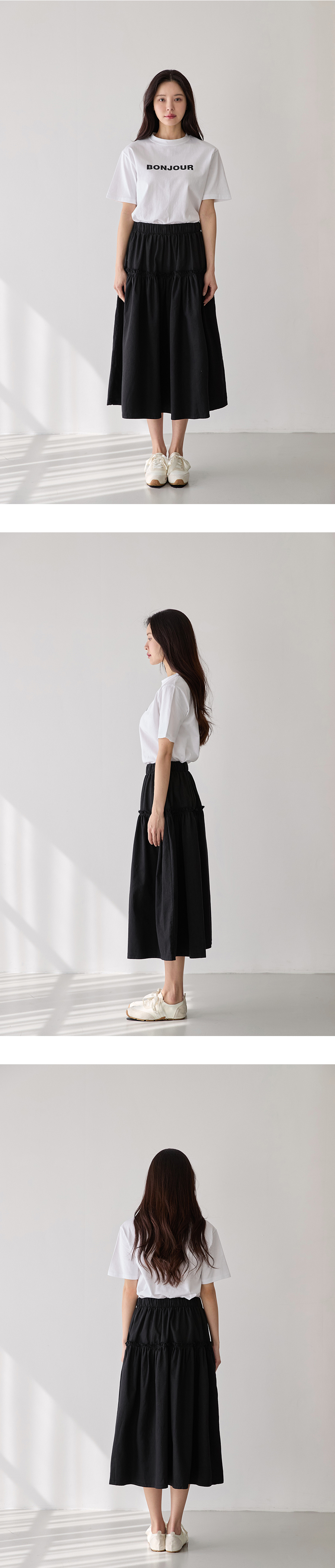 반팔 티셔츠 모델 착용 이미지-S2L17