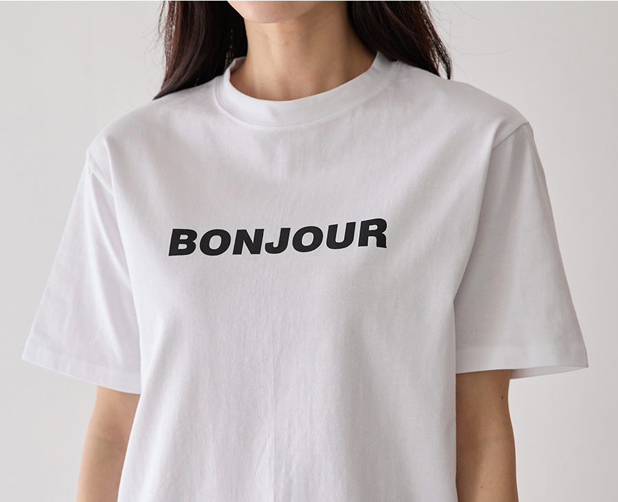 반팔 티셔츠 모델 착용 이미지-S2L2