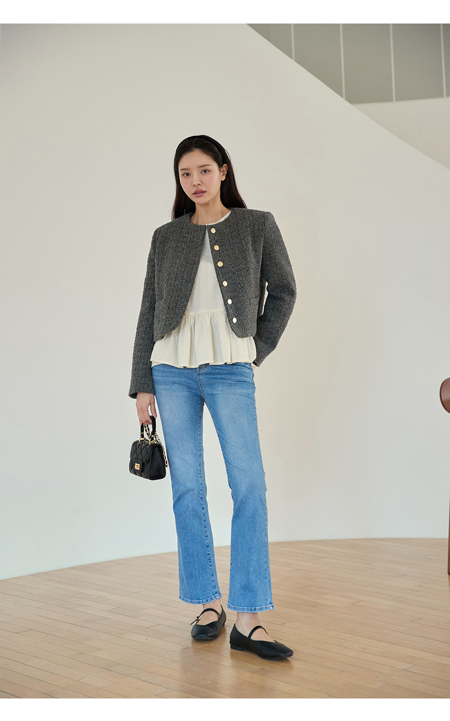 바지 모델 착용 이미지-S1L12