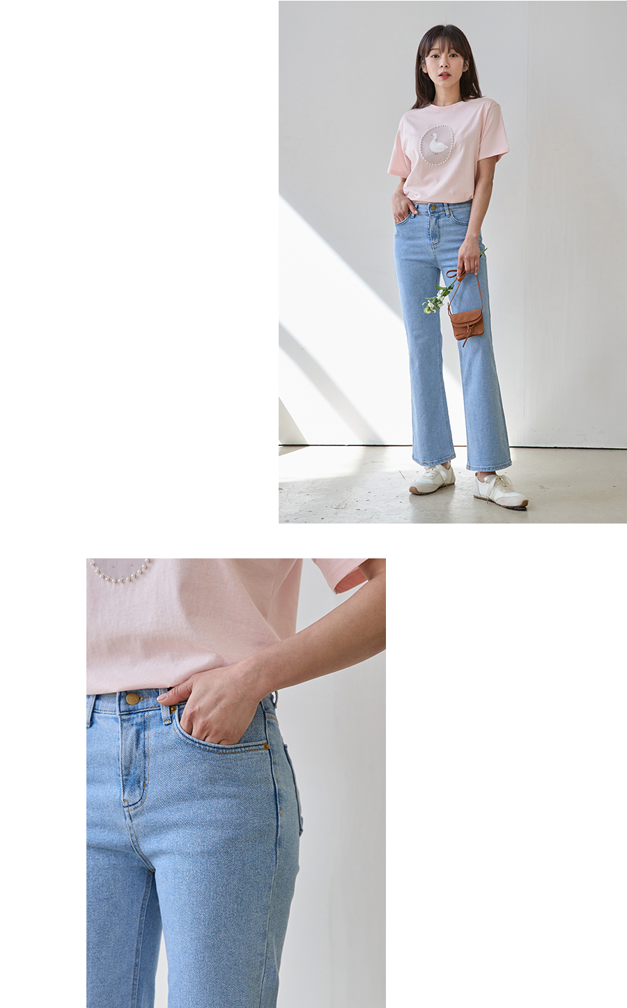 바지 모델 착용 이미지-S1L16