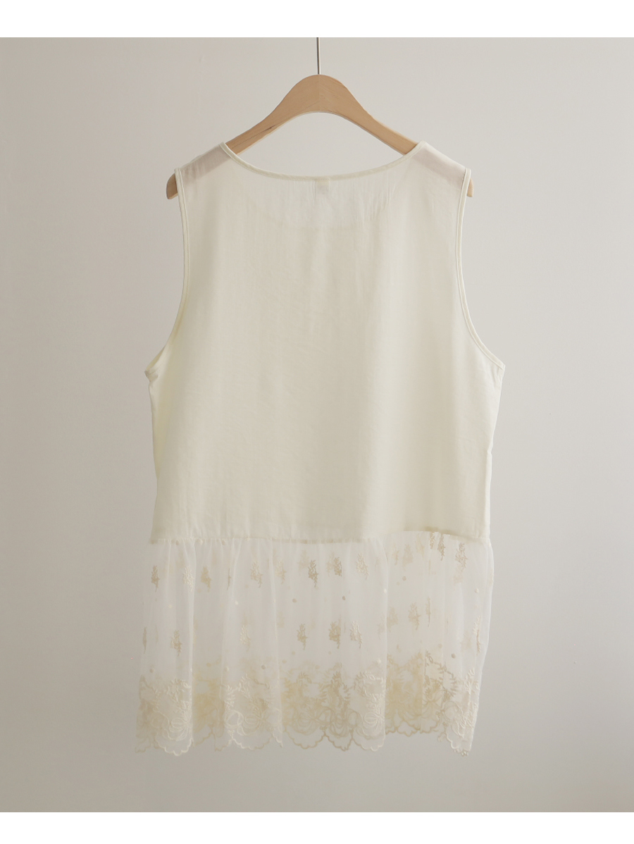 드레스 크림 색상 이미지-S1L19