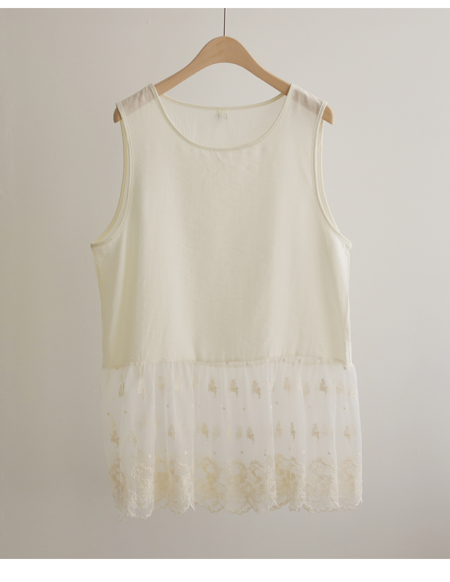 드레스 크림 색상 이미지-S1L18