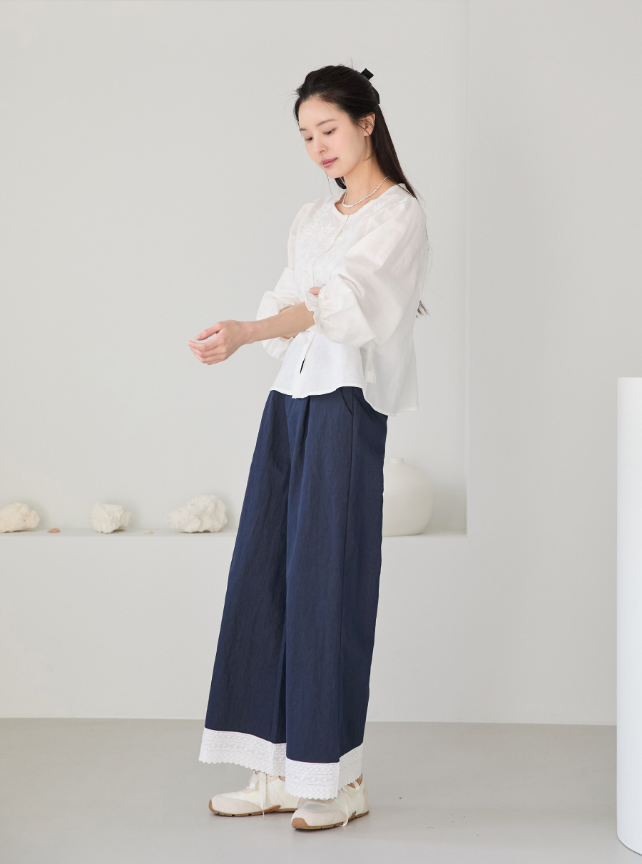 긴팔 티셔츠 모델 착용 이미지-S1L12