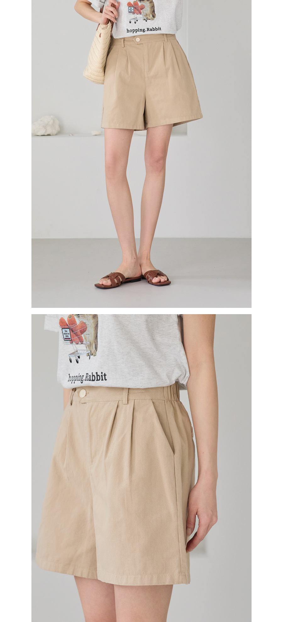 반바지 모델 착용 이미지-S1L2