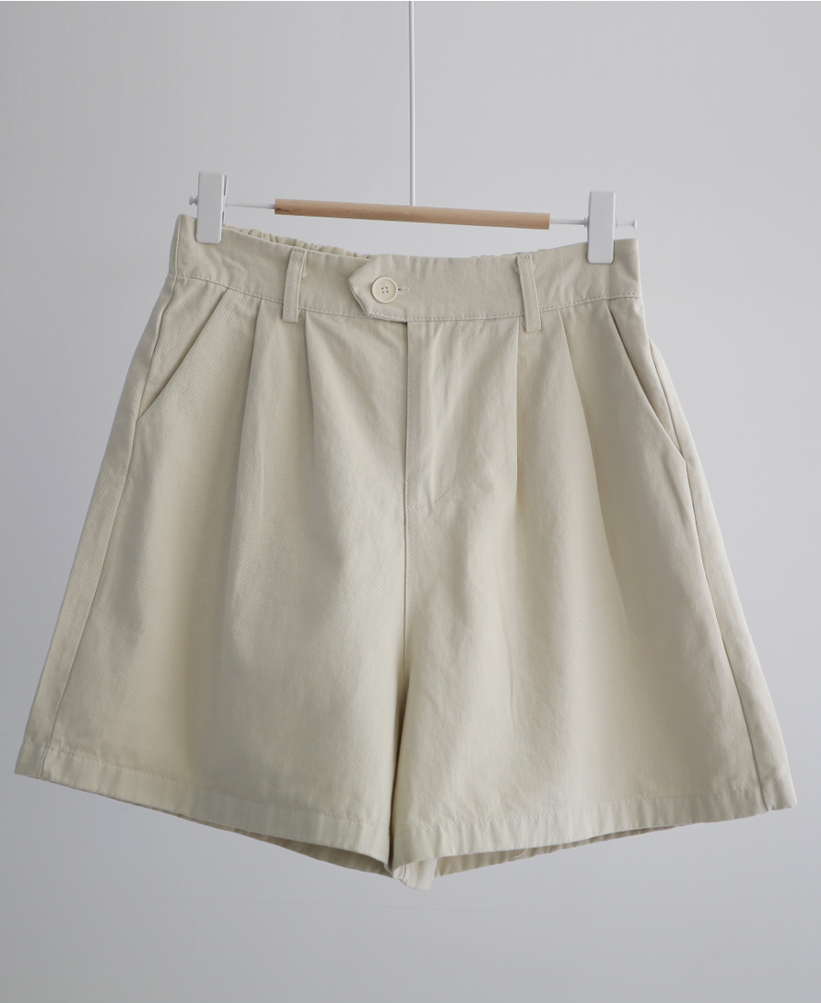 반바지 크림 색상 이미지-S1L20