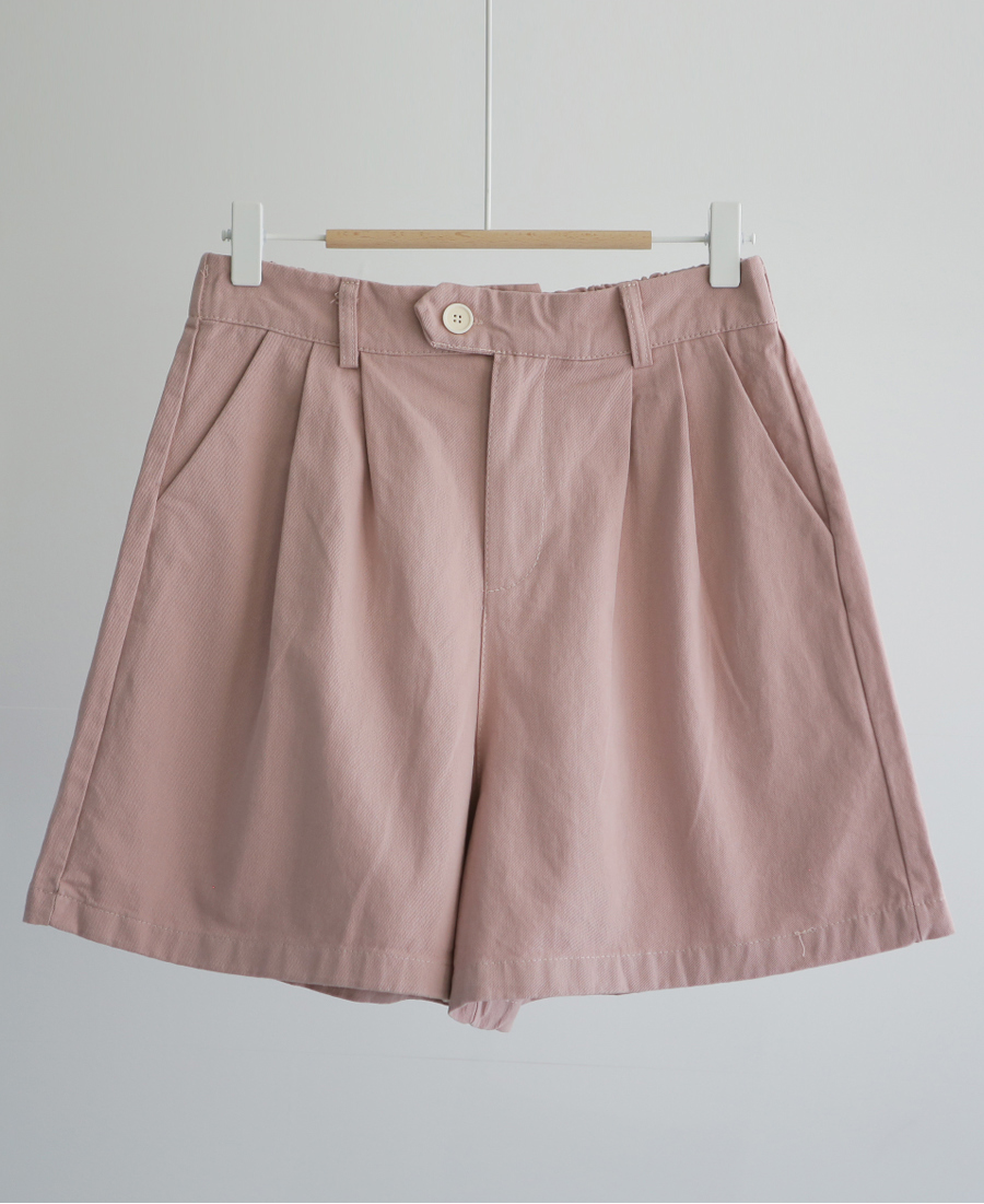 반바지 베이비핑크 색상 이미지-S1L21