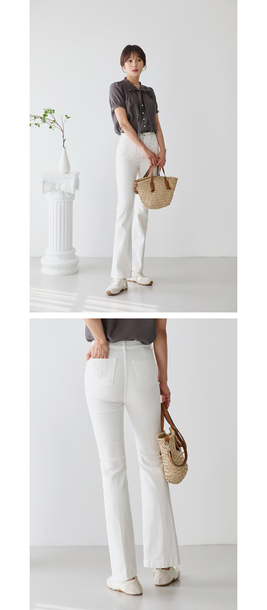 바지 모델 착용 이미지-S1L14