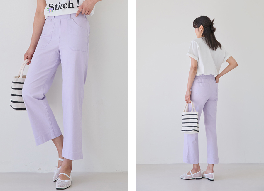 바지 모델 착용 이미지-S1L19