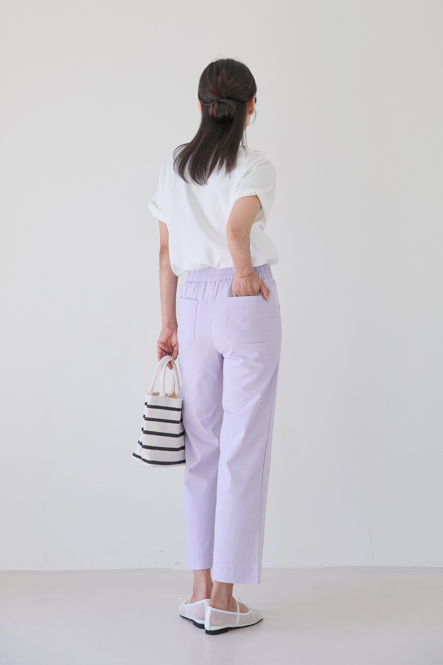 바지 모델 착용 이미지-S1L14