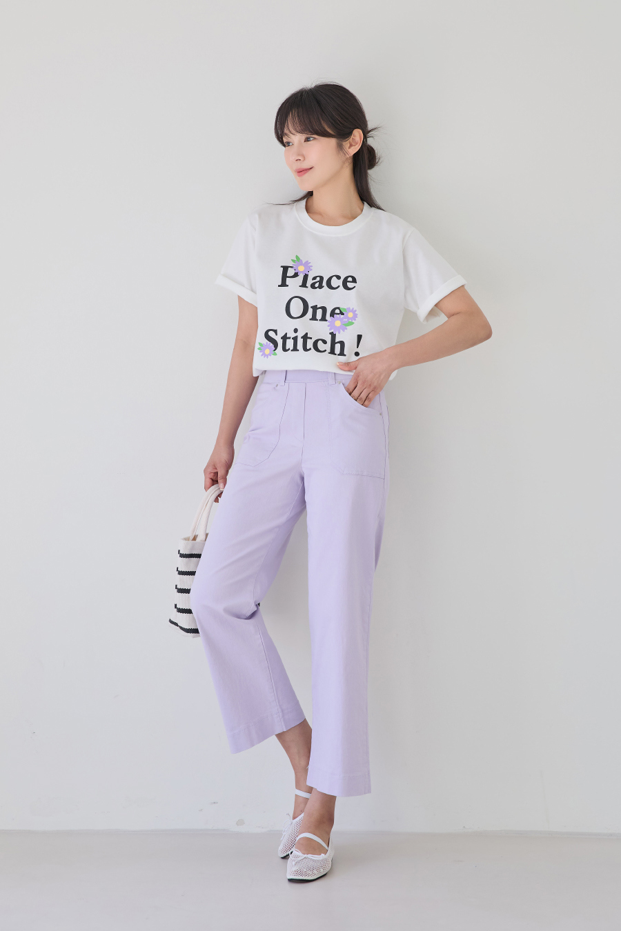 바지 모델 착용 이미지-S1L26