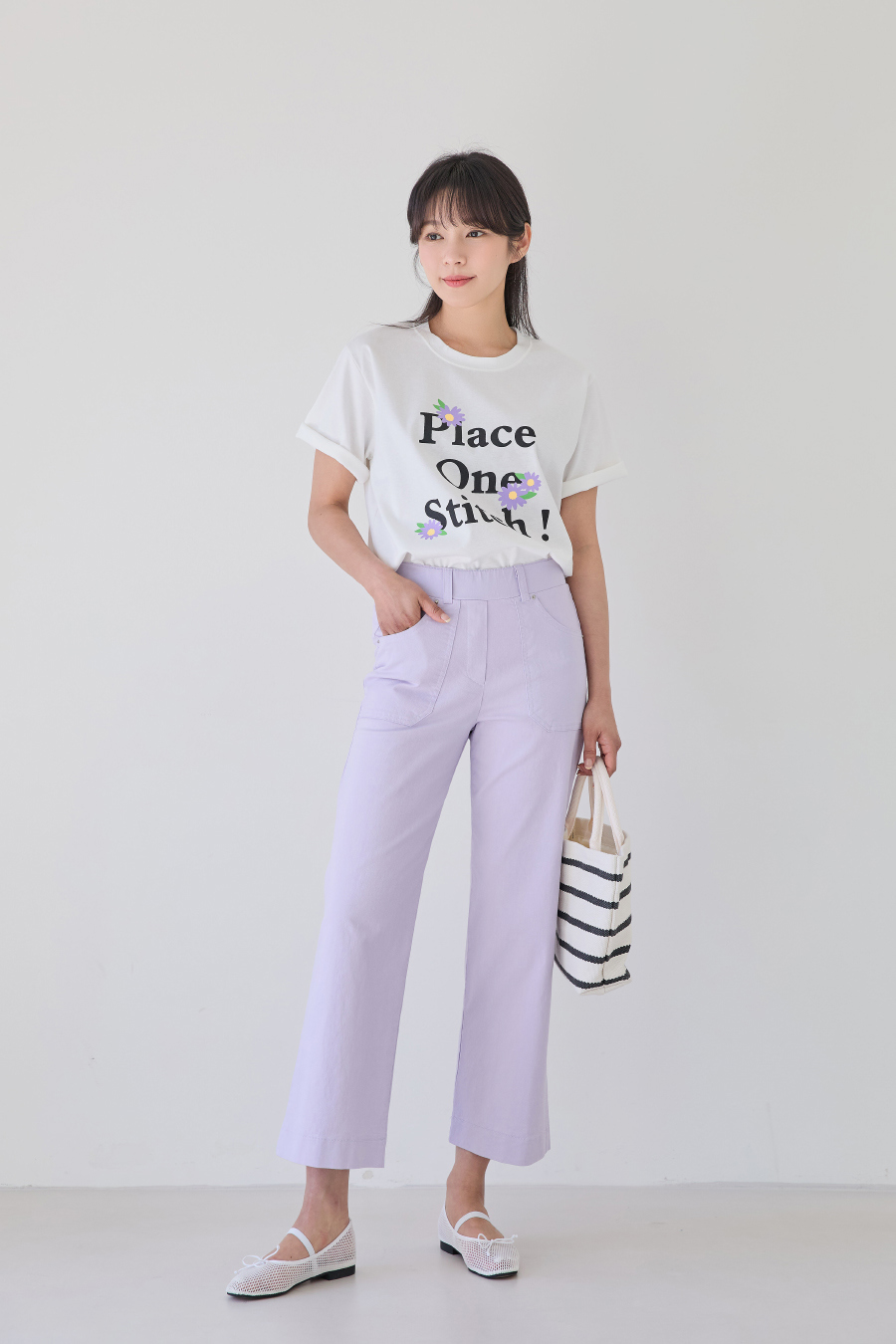 바지 모델 착용 이미지-S1L18