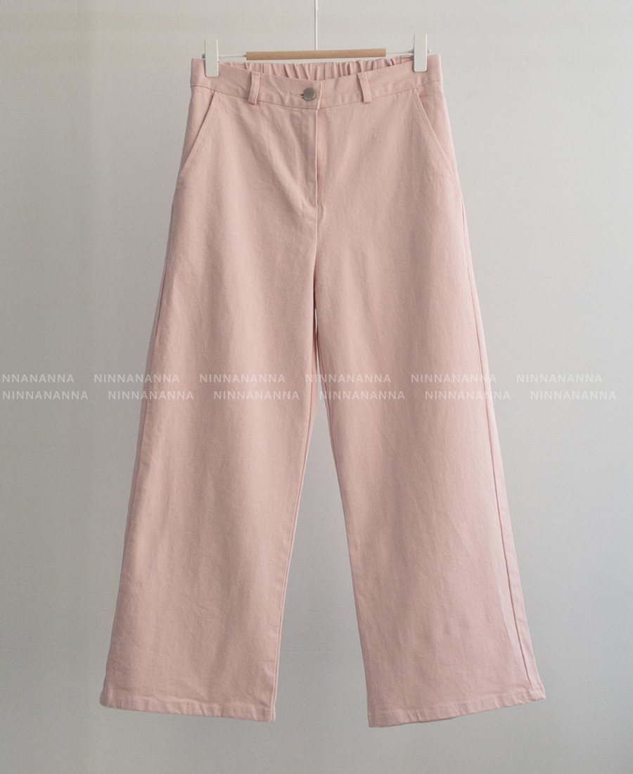 바지 크림 색상 이미지-S1L14