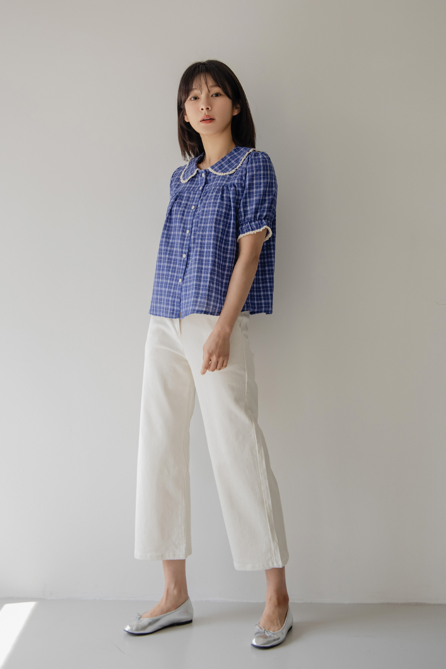 바지 모델 착용 이미지-S1L19