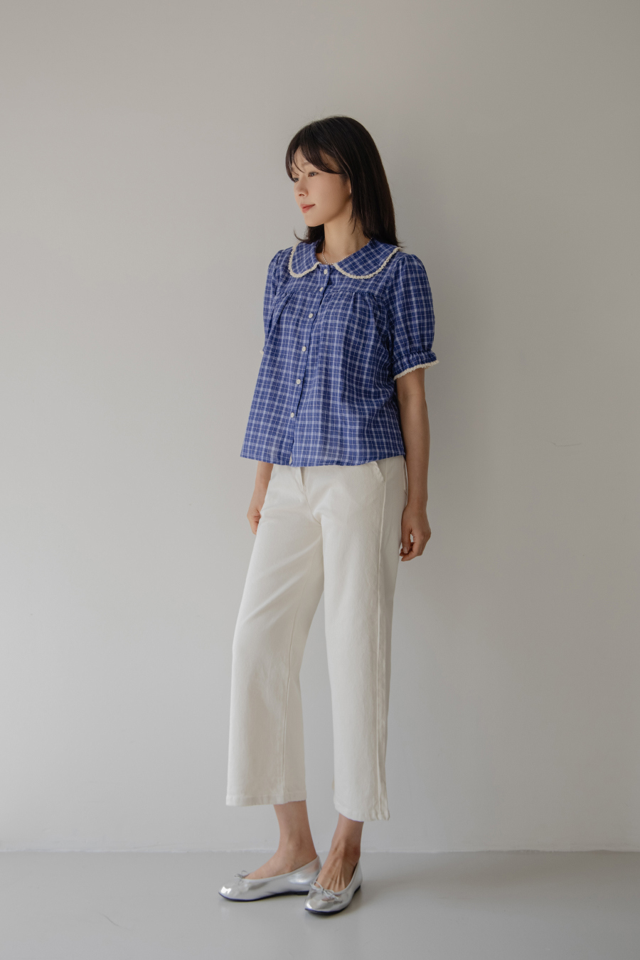 바지 모델 착용 이미지-S1L17