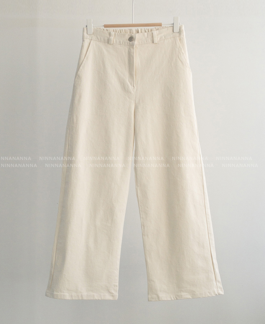 바지 크림 색상 이미지-S1L12
